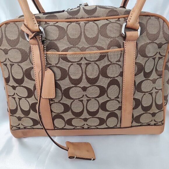 Coach Vintage 2000 Signature Collection Dome Shape Handbag - Picture 5 of 8